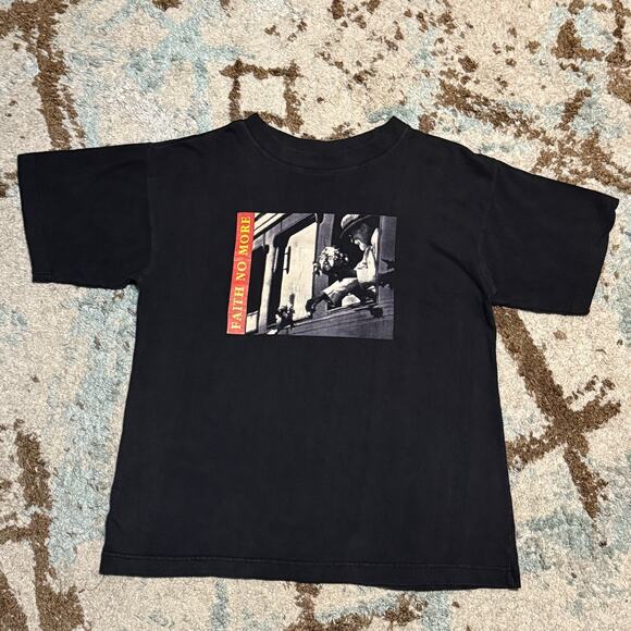1997 Faith No More Australasian Tour Shirt Medium Australia Version Band Tee - Picture 2 of 7